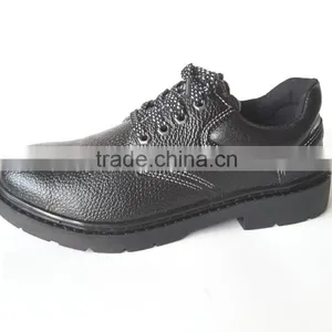 Low Price Good Quality Genuine Leather Rubber Sole Safety Shoes thumbnail-3