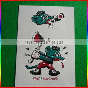 Cartoon Figure Temporary Tattoo Suppliers thumbnail-4