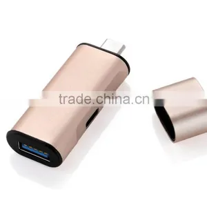 Sidiou Group USB Type-C Charging Adapter 1*USB 3.0 + 1* USB Type-C Charging Port With PD Function thumbnail-6