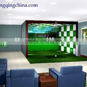 Factory Supply 3D Indoor Golf Simulator thumbnail-1