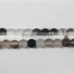 Black Watermelon Glass Matte Plain Rounds thumbnail-1