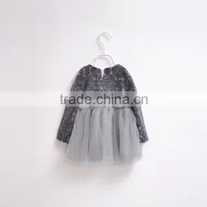 Lace Dress Cute Dress Little Girl Winter Party Dress thumbnail-2