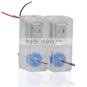 3MM Transparent Reduction Gearbox/reducer/D Axle /hexagon Axle thumbnail-3