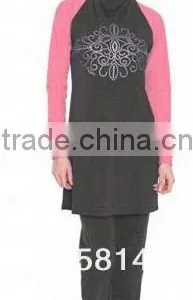 Customized Own Design Sublimation Printing Swimwear for Muslim Women thumbnail-3