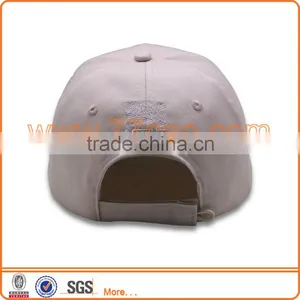 Plain White Unstructured Baseball Cap, Dad Hat Customized Sport Caps thumbnail-2