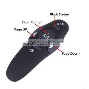 2.4GHz USB 1.1/2.0 Wireless Presenter RF Pointer Pen Remote Control PowerPoint PPT Presentation Mouse Black New thumbnail-4