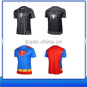 Quick Dry Superhero Compression Top Base Layer Short Sleeve thumbnail-3