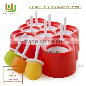 Wholesale Great Varieties Silicone Ice Cream Mold Ice Pop Mold China Custom Attractive and Durable Silicone Ice Cube Tray thumbnail-1