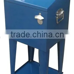 Iron Cooler Cart With Wheels thumbnail-1