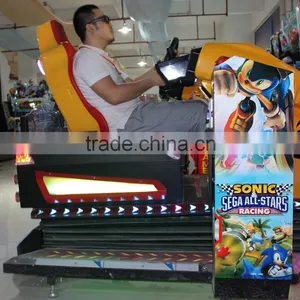 Sonic 3D Simulator Arcade Racing Car Game Machine thumbnail-4