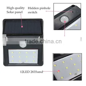 Free Sample Solar Motion Sensor Light Outdoor Waterproof Light Outdoor Garden Security Wall Light thumbnail-6