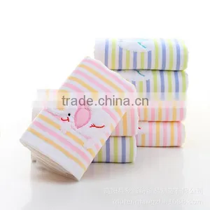 Pinstripe Children Soft Touch Towel For Gilrs thumbnail-2