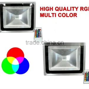Waterproof IP65 50W RGB Led Outdoor Flood Light thumbnail-1