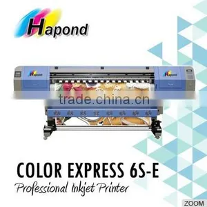 High Quality COLOR EXPRESS 6S-E Epson Dx5 Printhead 1.8m Eco Solvent Printer thumbnail-1