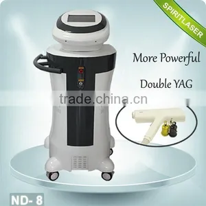 High Quality Double Rod Powerful Q-switched 1000W Nd-yag Laser Naevus Of Ota Removal thumbnail-1