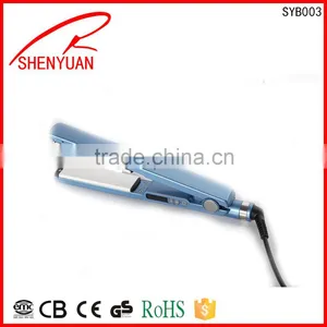 China Supplier OEM Promotional Gifts Salon Pro Hair Straightener Ceramic Coating Plate Hair Accessories Tools thumbnail-1