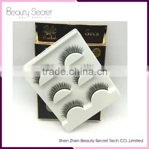 100% Mink False Eyelash Extension Glue Silk Lashes Packaging thumbnail-4