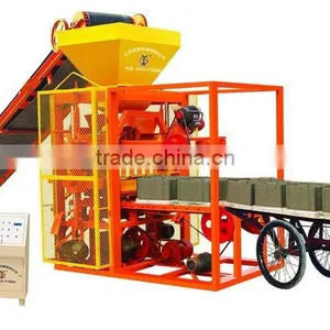 Cheap Price QTJ4-26A Cement Hollow Brick Making Machine Concrete Solid Block Shaping Construction Equipment in China thumbnail-1