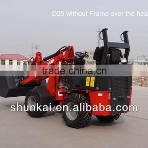 Chinese CE 4WD Good Quality Mini Wheel Loader thumbnail-2