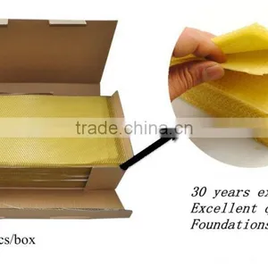 100% Beeswax Made Beeswax Comb Foundation/Beeswax Foundation Sheet thumbnail-3