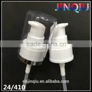 24/410 Cream Pump Dispenser With AS Transparent Cap thumbnail-3