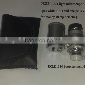 PORTABLE MICROSCOPE WITH LED LIGHT, UV AND FLASHLIGHT thumbnail-2