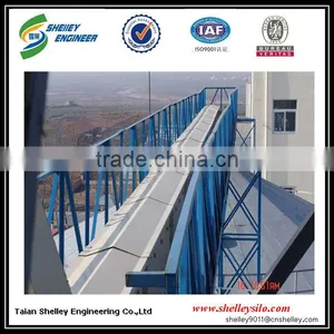 Grain Conveying Rubber Belt Conveyor System Price thumbnail-2