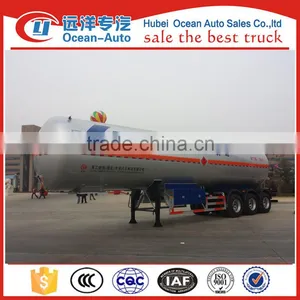 China Made 3 Axles LPG Transport Semi-trailer thumbnail-1