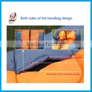 Lightweight Outdoor Camping Warm Flannel Adult Sleeping Bags for Three Seasons thumbnail-3