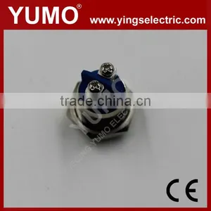 Hot Sale JS16H ROHS 16mm High Round IP65 Momentary Screw Terminal 2A/36VDC Push Button Switch Emergency Push Button thumbnail-4