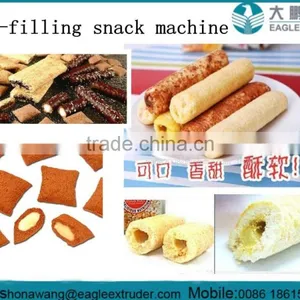 Pillow Shape Chocolate/cream/peanut Butter Core Filling Snack Machine Processing Equipment thumbnail-1