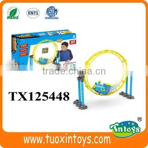 Pedal Toy Train Steam Locomotives Table Set thumbnail-6