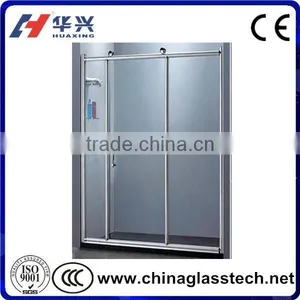 Customized Swing Frosted Aluminium Bathroom Doors thumbnail-1