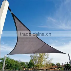 PE Plastic Anti-UV Garden Black Knitted Shade Sail thumbnail-2