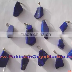 STERLING SILVER PENDANTS LAPIS LAZULI JEWELRY thumbnail-3