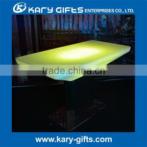 Modern Design Plastic Led Bar Furniture Height Adjustable Coffee Table thumbnail-1