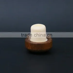Custom Wooden Top With Synthestic Cork Wood Cork Stopper thumbnail-5