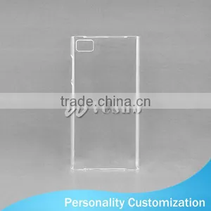 Wholesale Custom Design Light Weight Bulk 3D Clear Blank Sublimation Plastic Mobile Phone Case For Huawei P8 thumbnail-2