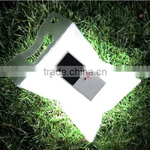 Fashion Solar Outdoor Light Portable Waterproof Folding Inflatable Tent Camping Lantern Emergency Lamp thumbnail-1