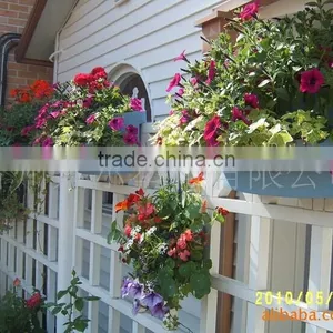 Durable Window Box Planter Vertical Garden Pots Decorative Watering Flower Pots thumbnail-6