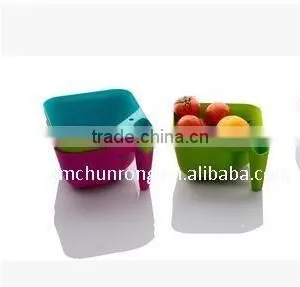 Plastic Basket/ Plastic Washing Basket/ Plastic Colander thumbnail-1