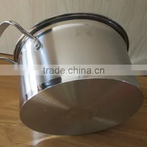Stainless Steel Induction Bottom Soup Pot 24cm thumbnail-3