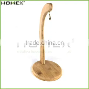 100% Bamboo Stand With Steel Hook/Homex_BSCI thumbnail-1