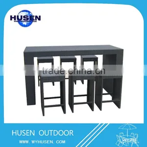 Synthetic Rattan Table And 6 Chairs Garden Furniture Rattan thumbnail-1