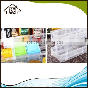 NBRSC Portable Cheap Storage Shelves Spice Rack Organizer Kitchen Plastic Storage Rack With Drawer for Sale thumbnail-6