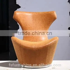 YYF3 Good Quality Luxury Hotel Leather Sofa Chair/Single Sofa Chair/Lounge Sofa Chair Designs thumbnail-3