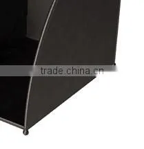 Hot Selling Black Color Book Holder Magazine Rack Holders for Desktop thumbnail-2