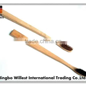 TOOTHBRUSH With Different Shape Bamboo Handle thumbnail-4