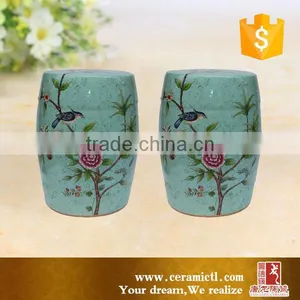 Chinese Fancy Ceramic Barrel Table thumbnail-1