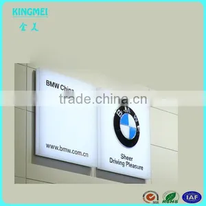 Single Sides Acrylic Light Box Crystal LED Light Box Hanging Signs Display thumbnail-1
